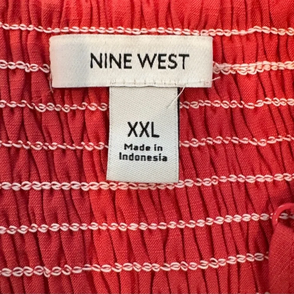 Nine West Pink Cutout Midi Dress - Picture 5 of 5